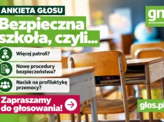 Ankieta Głosu. Bezpieczna szkoła, czyli… Więcej patroli? Nowe procedury? Nacisk na profilaktykę przemocy?