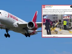 Silne turbulencje podczas lotu do USA. Dziewięć osób trafiło do szpitala