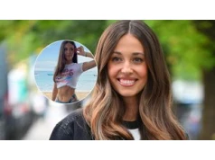 Izabella Krzan odsłoniła płaski brzuch na plaży. Talia osy zwala z nóg