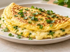 Francuski klasyk w nowej wersji. Omlet z serem z przepisu Mateusza Gesslera
