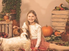 Tancerki Rytmix w sesji foto z psami ze schroniska. „To pełne miłości zwierzęta”