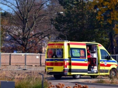 Ciągnik rolniczy zderzył się z osobówką. Są poszkodowani