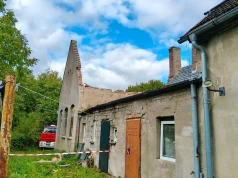 Niebezpieczne zdarzenie w Maszewie. Zawaliła się część budynku