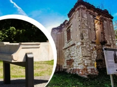 Ruiny pałacu w Bychawie znów zachwycają. W środku czeka niespodzianka