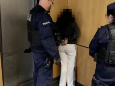 Tak wyglądało zatrzymanie 21-letniej nożowniczki na Pradze-Południe