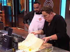 Dorota Wellman żartuje z Agustina Egurroli w "MasterChefie". "Kubańskie ubranko"