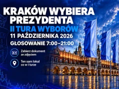 Wybory prezydenta Krakowa 2026. Gdzie i jak głosować w II turze?
