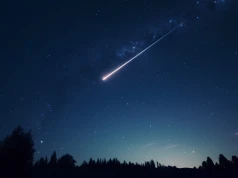 Kolejny bolid uchwycony z Polski. Jasny meteor przeleciał nad Ukrainą