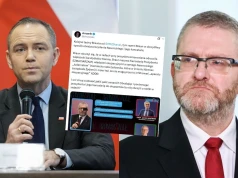 Grzegorz Braun na nowych taśmach zwyzywał ludzi prezydenta, bo nie chcieli przyjąć go do rad