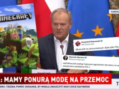 Premier Tusk jako źródło przemocy wśród młodzieży wskazał grę Minecraft