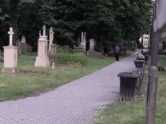 Alkohol na Starym Cmentarzu, ściana zabytkowej świątyni jak toaleta. „To jakaś plaga”