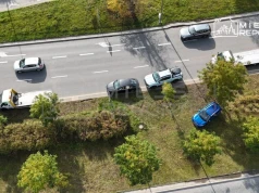 Uderzył Audi w tył Kii. Ukrainiec miał ponad 1,3 promila alkoholu