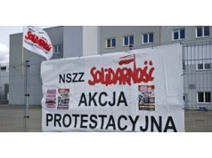 Protest w fabryce w Wieprzu. Związkowcy domagają się podwyżek