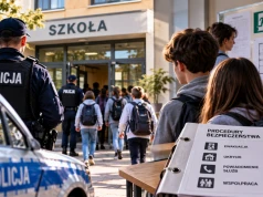 Policja pilnowała szkół. Ale czy uczniowie wiedzą, co zrobić podczas ataku?