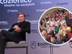 Pełna sala na spotkaniu z Janem Englertem. Mieszkańcy byli zachwyceni
