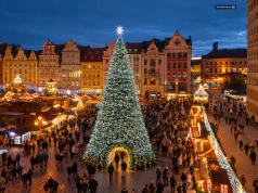 Tego jeszcze nie było na wrocławskim Rynku. Do choinki będzie można wejść