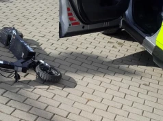 11-latek jechał hulajnogą elektryczną bez uprawnień. Matka dostała 1000 zł mandatu