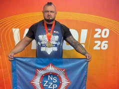 Asp. Paweł Dominiak z Legnicy zdobył złoto na europejskich igrzyskach służb