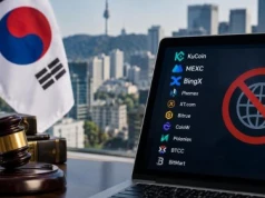 Korea blokuje 27 stron giełd krypto