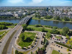 Przy moście Kotlarskim powstaje rondo. Utrudnienia do marca
