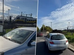 Zostawiła auto pod rogatkami i pobiegła… na pociąg. Tłumaczyła, że spieszyła się do pracy