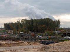 Ruszyła budowa wiaduktu nad DK79 w Jaworznie. Są już pierwsze konstrukcje