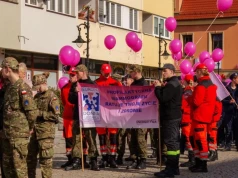 Akcje profilaktyczne w Różowym Październiku - Nordic Walking i Marsz ku Zdrowiu w Legnicy