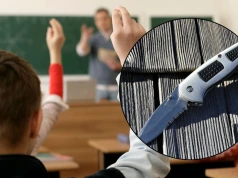 Incydent w szkole na Słocinie. Uczennica miała ze sobą scyzoryk