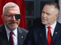 "Chce współpracować z Braunem". Szłapka wskazał na Nawrockiego