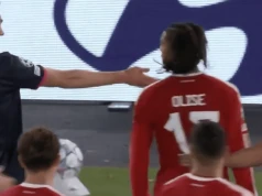 Bayern prowadził 3:2 i wszystko zepsuł. Kuriozalna czerwona kartka Olise i sensacja w Lidze Mistrzów
