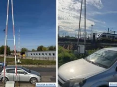 Absurd w Legnicy. Zostawiła auto pod rogatkami i pobiegła na pociąg