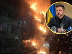 Kijów pod ostrzałem. Zełenski rozgoryczony: Partnerzy znów nie ostrzegli