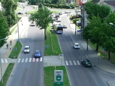 Policyjny dron nad Chełmem. Kierujący i piesi pod obserwacją