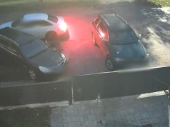 Ponad 2,5 promila i dwa uszkodzone auta. Zdarzenie w Tomaszowie Lubelskim nagrał monitoring