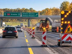 Duże utrudnienia na A4! Remont 4,5 km autostrady, zamknięte zjazdy i objazdy