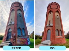 Wieża ciśnień w Kowalewie Pomorskim już po remoncie. Tak teraz wygląda