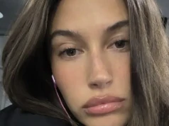 Nowe włosy Hailey Bieber to złoto na jesień. Ten kolor wygląda luksusowo