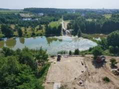 Pływające wyspy i napowietrzanie wody. Tak zmienił się zbiornik Karolewo