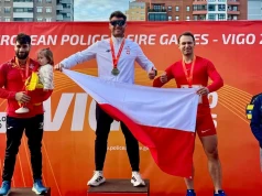 Strażak z Jaworzna podwójnym mistrzem Europy! Zdobył dwa złote medale