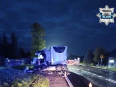 Tragiczny poranek na DK9. Zderzyły się dwie ciężarówki, kierowca nie żyje