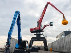 Największy dźwig na świecie dotarł do Polski. 1300 ton węgla na godzinę