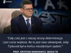 TK ma przede wszystkim kontrolować polityków – prof. Krystian Markiewicz w TVN24