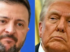 Zełenski o Trumpie: Wybrał złą stronę historii