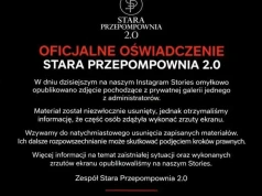 Mamy TO! Stara Przepompownia apeluje do osób, które widziały zakazane stories