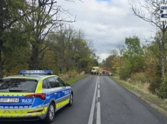 Tragiczny wypadek pod Zawierciem. 47-latek uderzył samochodem w drzewo. Zginął na miejscu