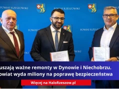 Ruszają ważne remonty w Dynowie i Niechobrzu. Powiat wyda miliony na poprawę bezpieczeństwa