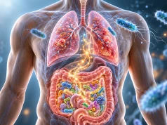 Oś jelito-płuco w zakażeniu Pseudomonas aeruginosa. Wyniki badania nad fosfomycyną i Qiguiyin