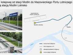 Skanska bliżej kontraktu na połączenie kolejowe do Lotniska Modlin