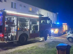 Nocny pożar w Ciechocinie. Ewakuacja 11 osób