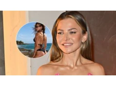 Anna Lewandowska odsłania pośladki w skąpym bikini. Szczytny cel. "Zdjęcie dla uwagi"